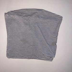 Striped tube top